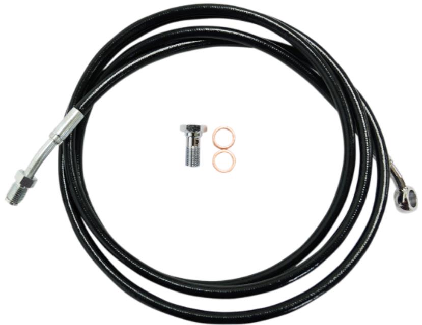 Braided Clutch Cable - Stock Length - Midnight