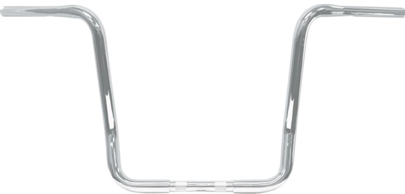 1-1/4in. Buffalo Touring Ape Hanger Handlebar - 17in. - Chrome