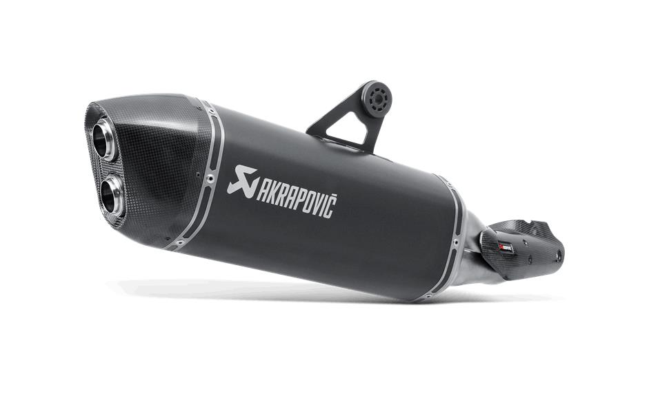 Slip-On Line Exhaust - Black Titanium Muffler