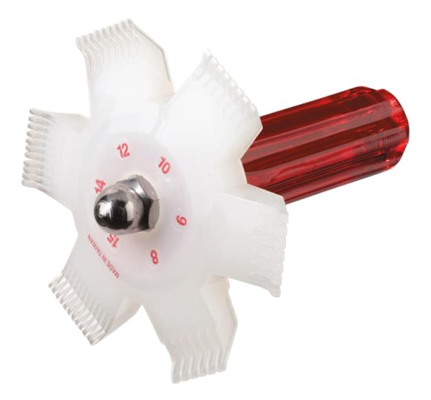 Radiator fin Straightener