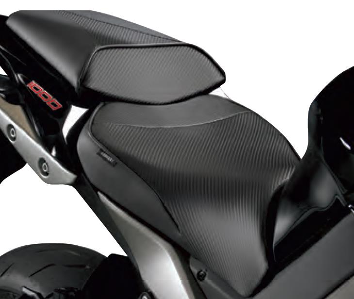 Front Seat with Rear Seat Cover - Black Welt