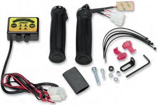 ATV Clamp-On Quad Zone Heated Grips