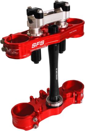 SFS Triple Clamps - Red