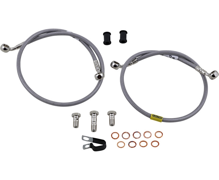 Stainless Steel Front Hydraulic Brake Line Kit