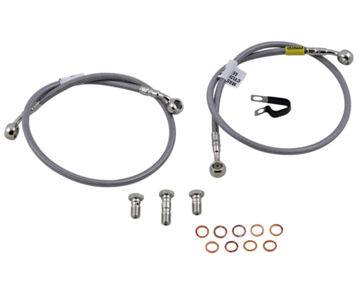 Stainless Steel Front Hydraulic Brake Line Kit