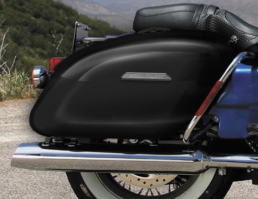 Hardkinger Solid Saddlebag - Satin Black