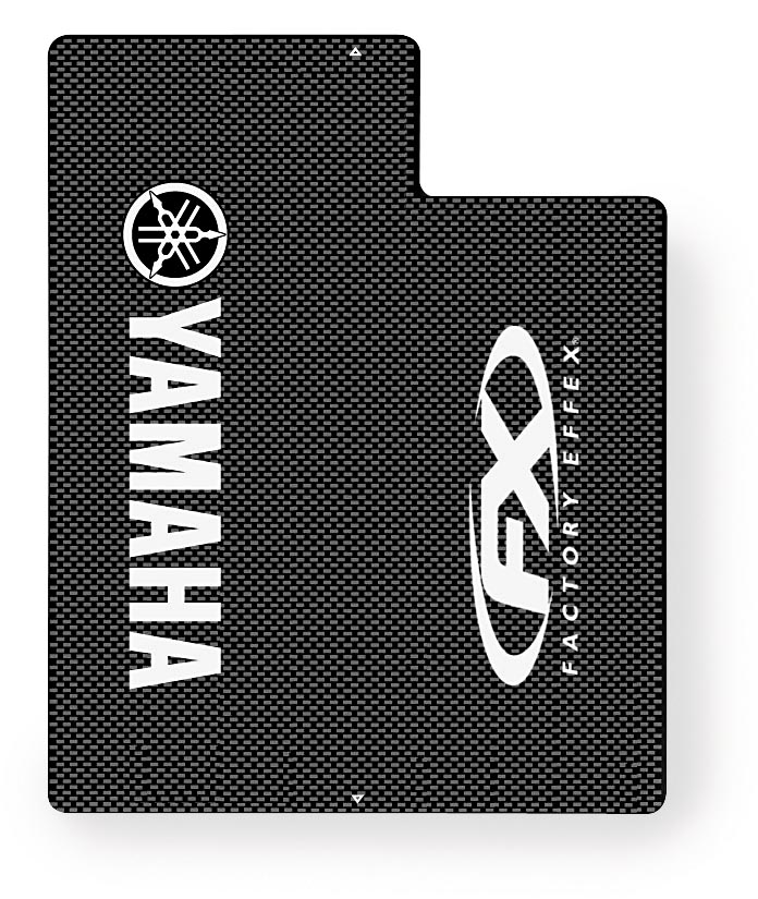 Carbon Fiber Look Upper Fork Graphics - Yamaha