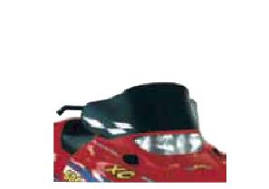 Cobra Windshield - Low - 11.5in. - Black/White Checks