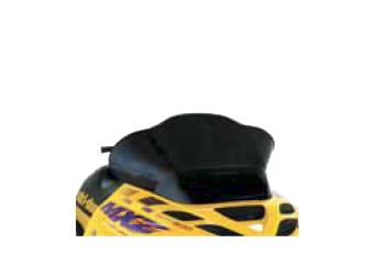 Cobra Windshield - Low - 13.25in. - Black