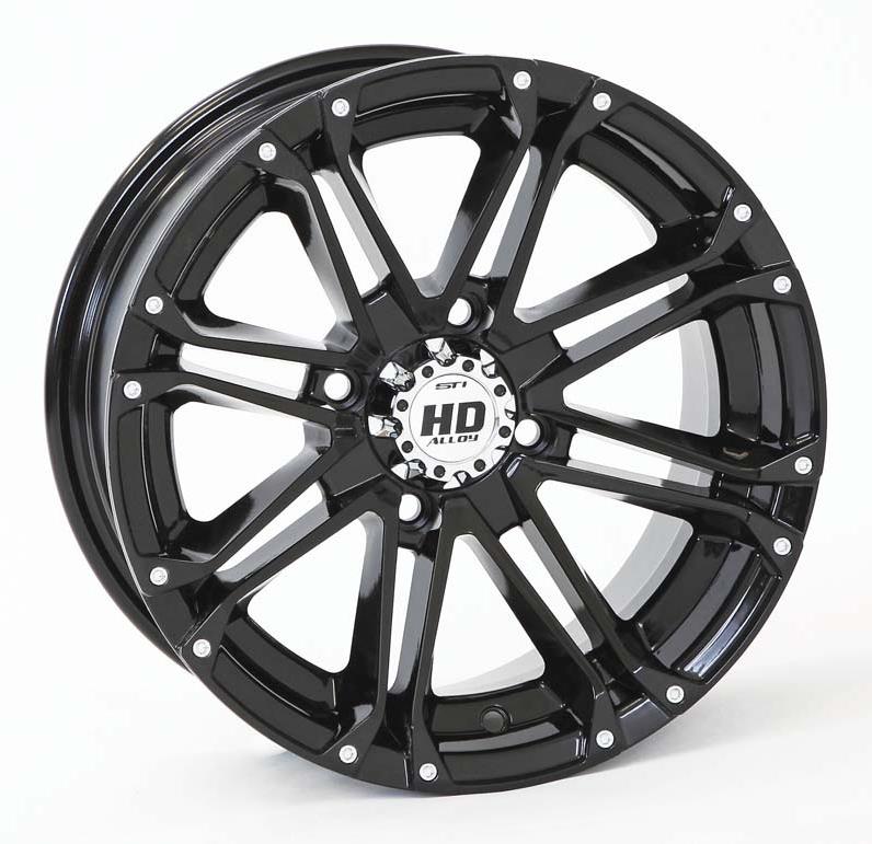 HD3 Alloy Wheel - 12x7 - 5+2 Offset - 4/110 - Gloss Black/Machined