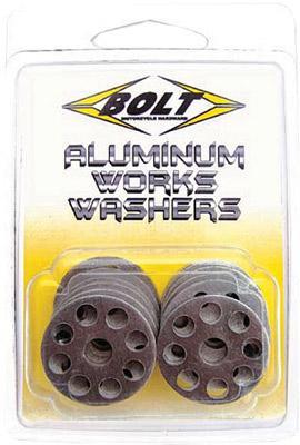 Aluminum Works Washers - M6x22mm