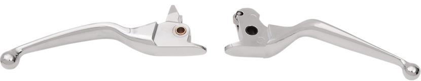 Wide Blade Lever Set - Chrome