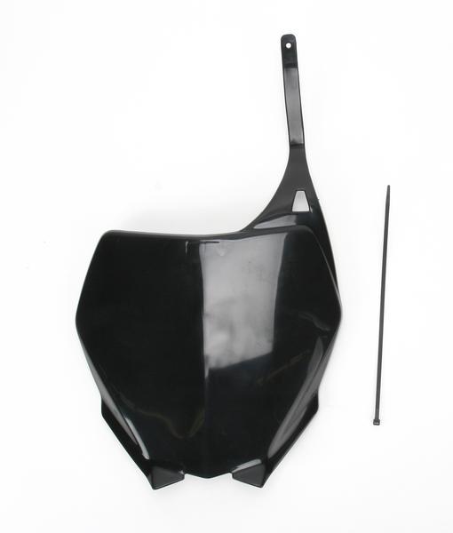 Front Number Plate - Black