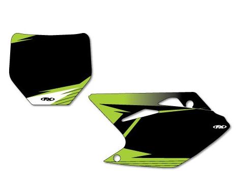 Graphic Number Plate Backgrounds