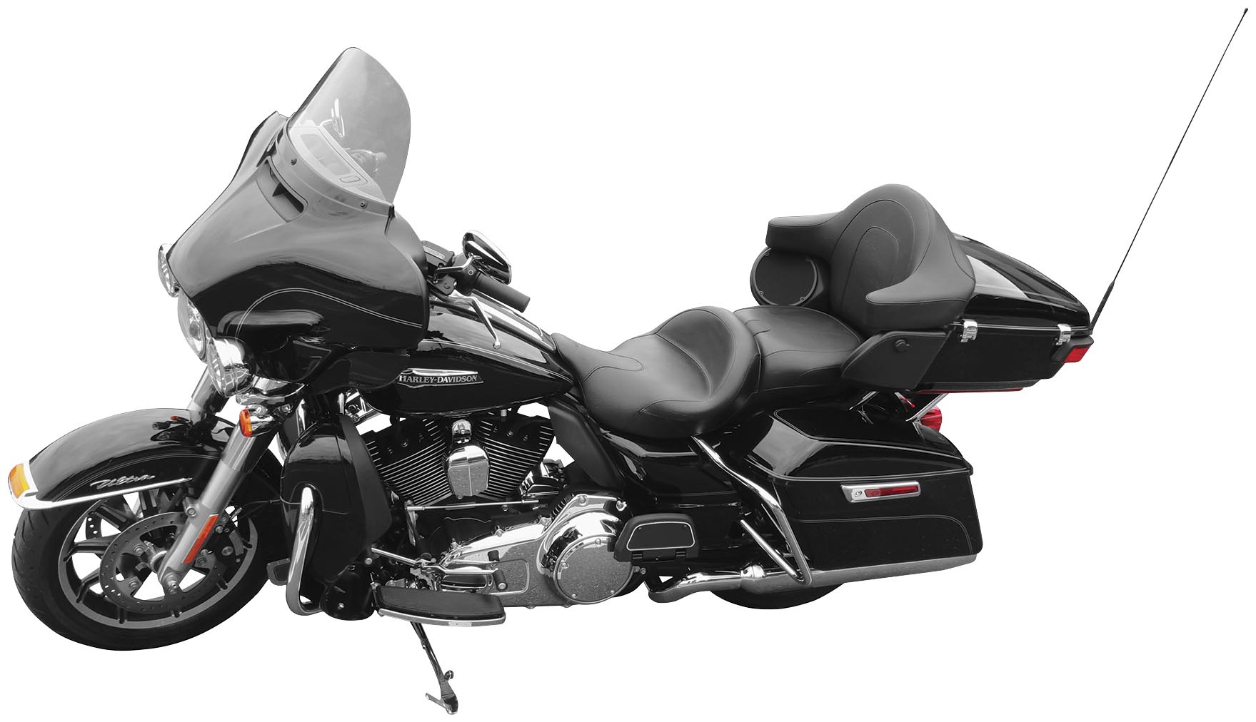 Summit FL Touring One-Piece Seat - Black Pearl Center Studs