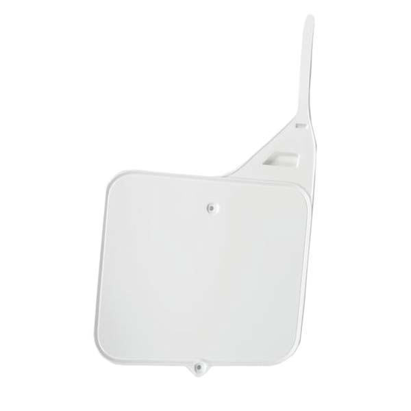 Front Number Plates - White