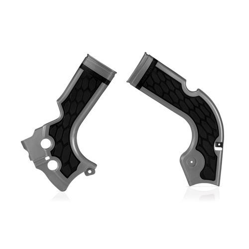 X-Grip Frame Guards - Silver/Black