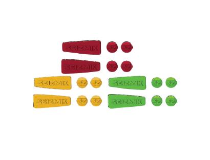 Color Accents for Pursuit Side Mirrors - Green