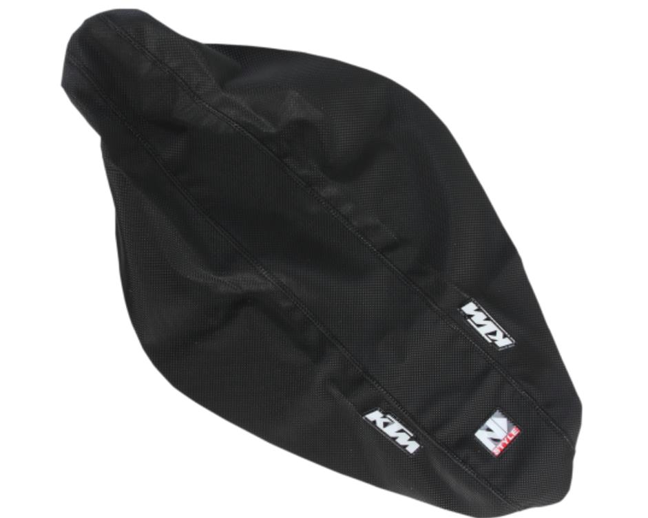 Factory Issue 3 Panel Grip Seat Cover -  Black/Black