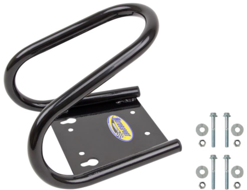 Steel Wheel Chock - Black Powdercoat