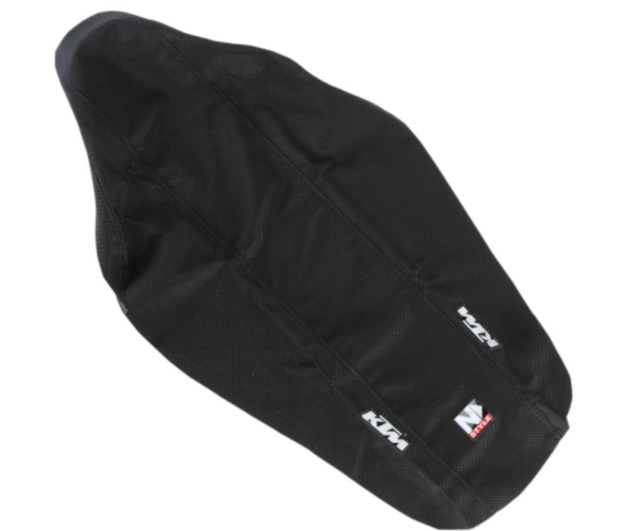 Factory Issue 3 Panel Grip Seat Cover - Black/Black