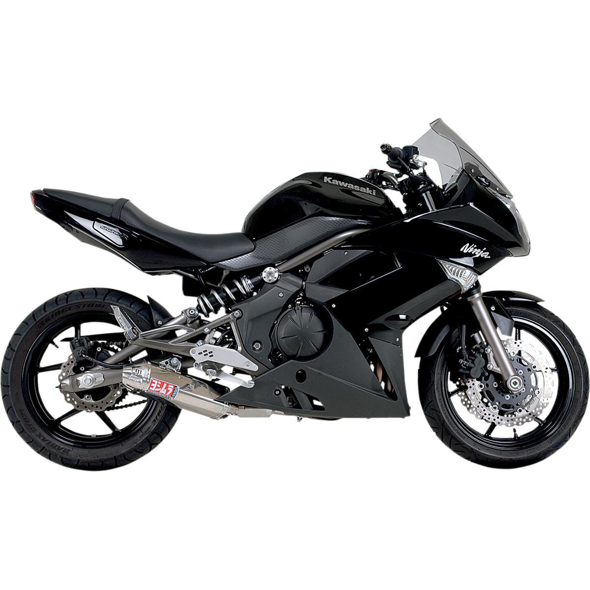 TRC Race Series Slip-On - Stainless Steel Muffler - Stainless Steel End Cap