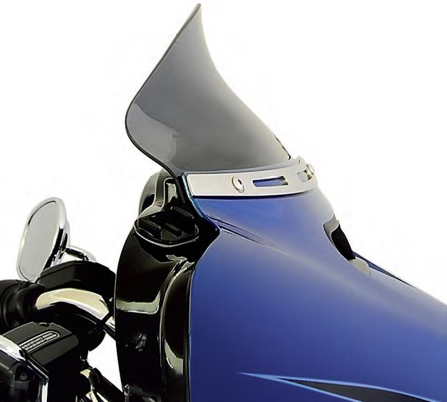 Flare Windshield - 5in. - Dark Smoke