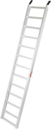 Straight Aluminum Loading Ramp - 6ft. x 12in.