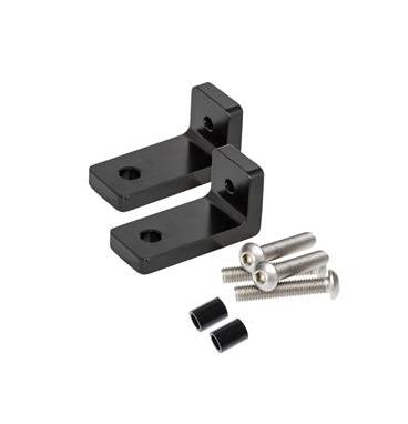 Mounting L-Brackets for LP270 Series LED Driving Light Kit - 5mm Hole