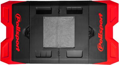 Motopad Folding Bike Mat - Red