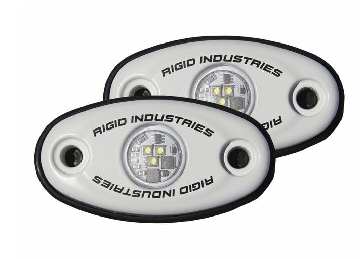 A-Series High Power Light - Green - White Base