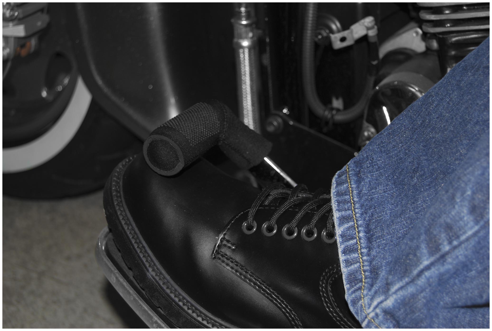 Shifter Skin - Metric/H-D Black