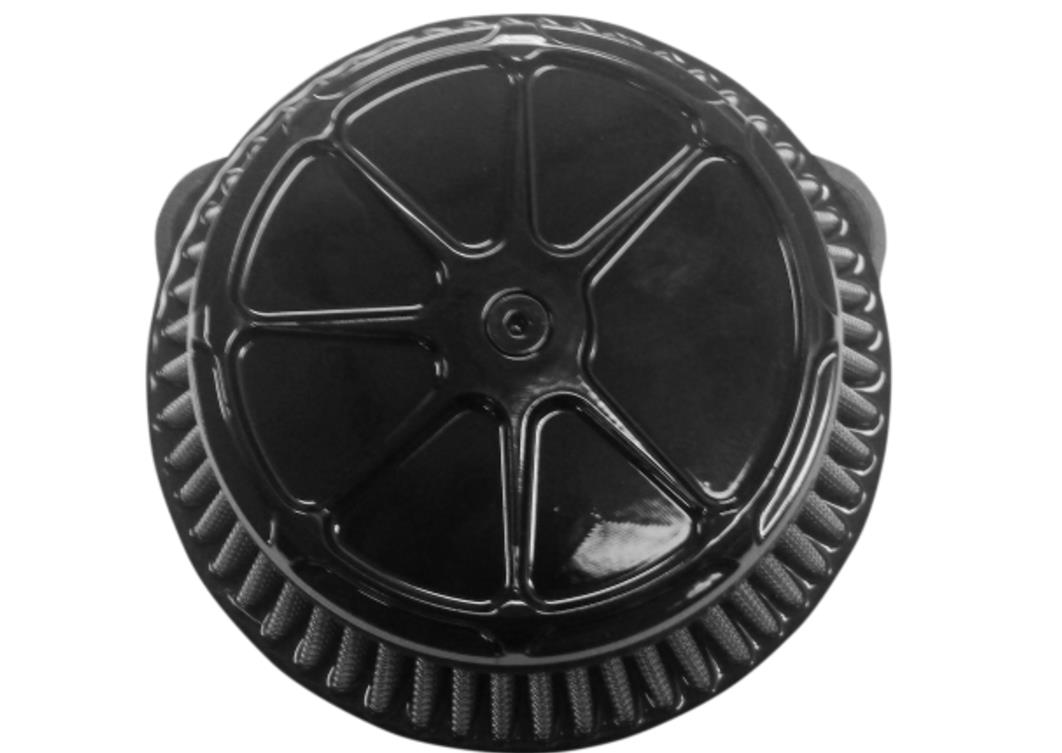 Fusion Air Cleaner - Decadent Black Powdercoat