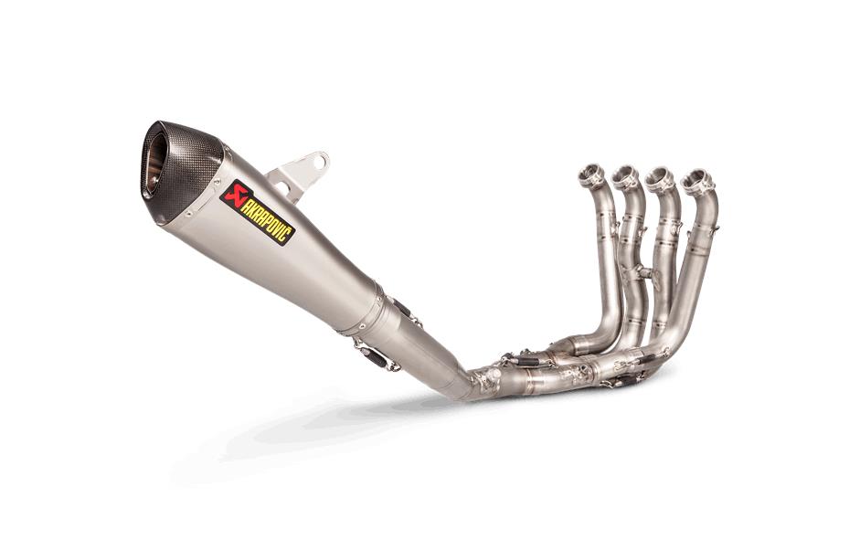 Racing Line Full System Exhaust - Titanium Muffler