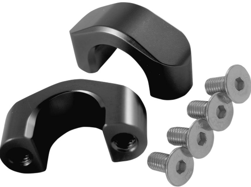 Handlebar Clamps - Black Anodized