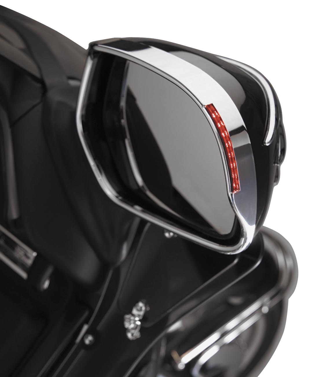 LED Plug N Play Visored Mirror Trims - Amber