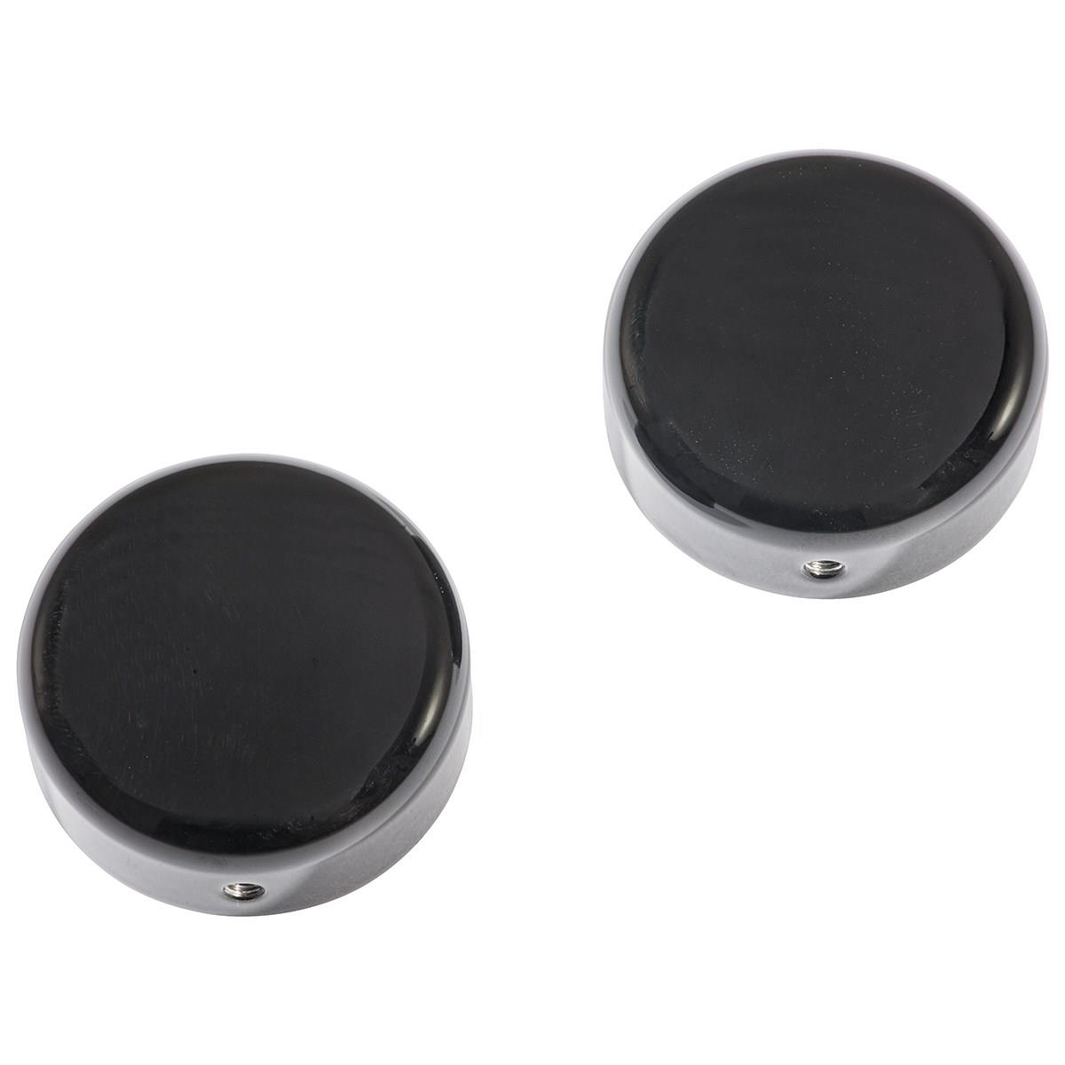 Fork Cap Cover Set - Black