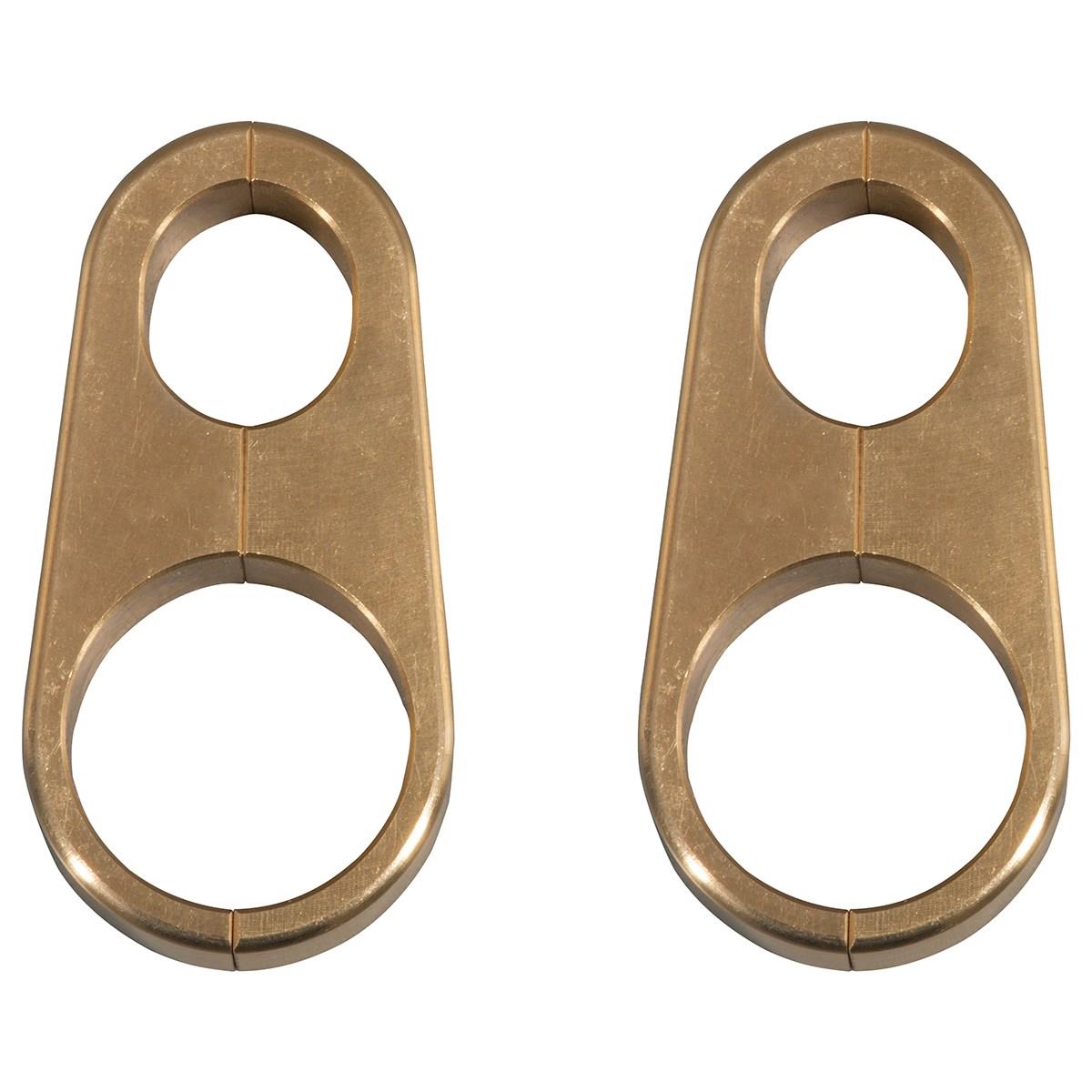 Brass Handlebar Wire Clamps