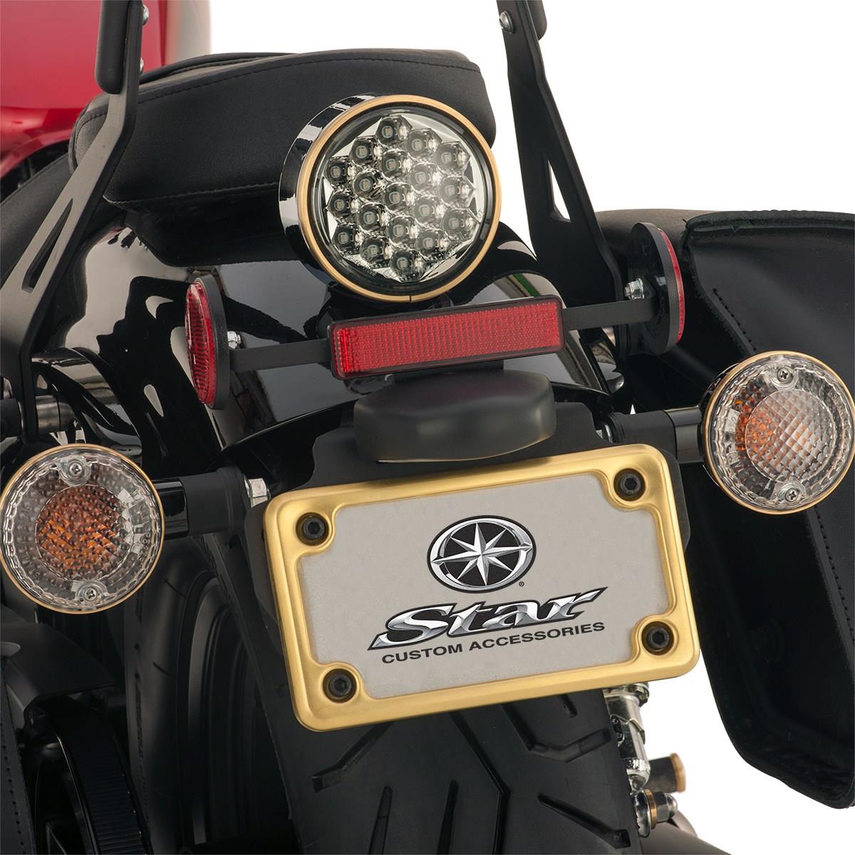 Brass License Plate Frame