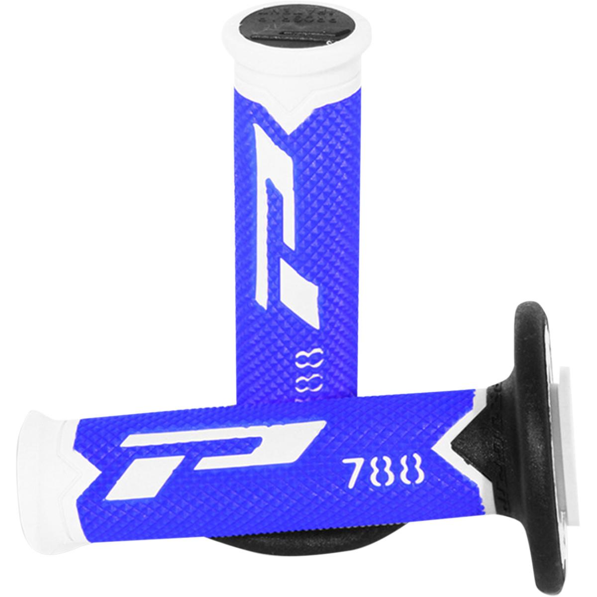 Cross Triple Density 788 Grips - White/Blue/Black