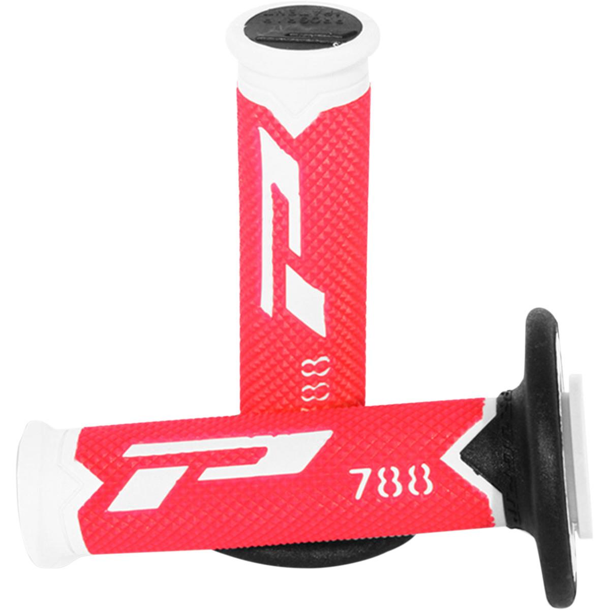 Cross Triple Density 788 Grips - White/Red/Black