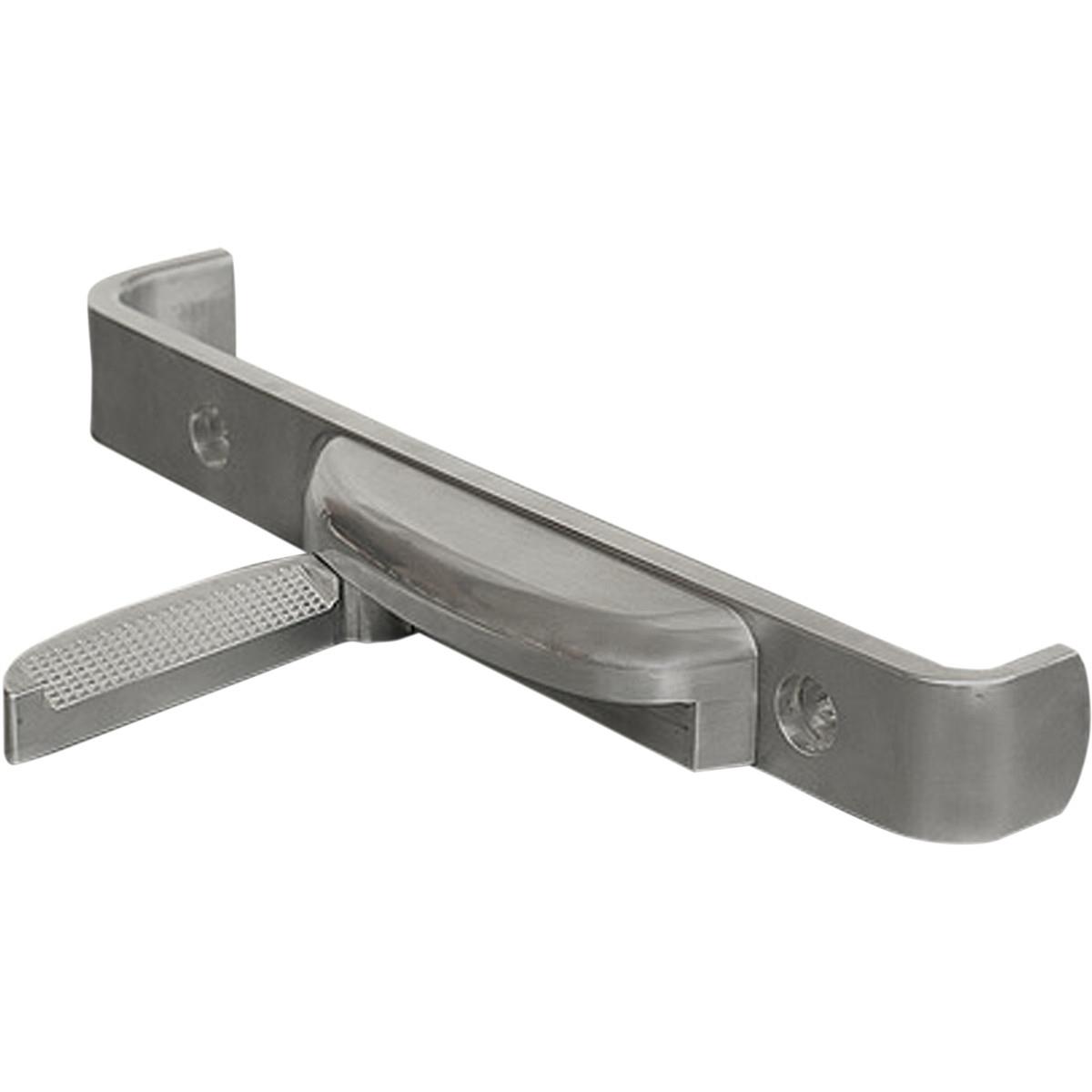 Aero Flip-Out Highway Pegs - Silver Anodized