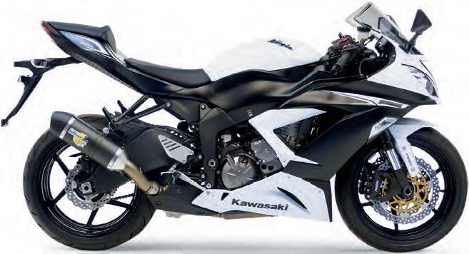 LV One Slip-On - Carbon Fiber Muffler - Carbon Fiber End Cap