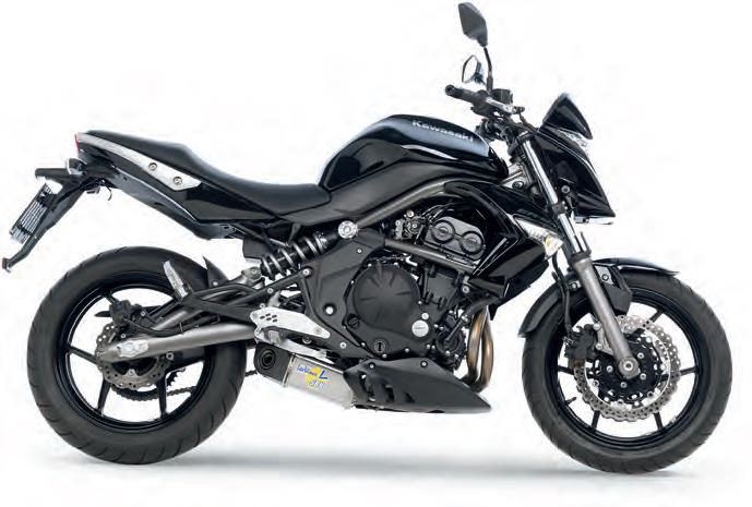 Underbody Slip-on - Stainless Muffler - Carbon End Cap