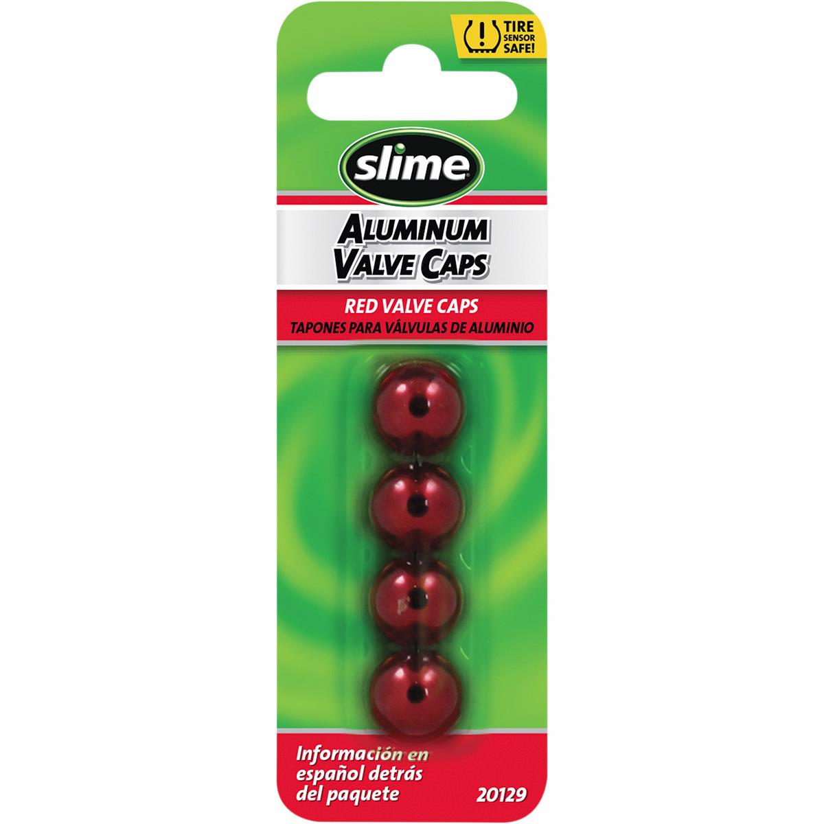 Valve Stem Caps - Red