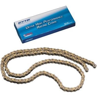 520GMX2 GYTR Ultra-High Performance Rivet Type Master Racing Chain by EK - 120 Links - Natural