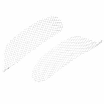 Steel Mesh Side Covers - White