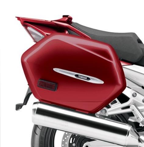 FJR Touring Side Case - Candy Red - Right
