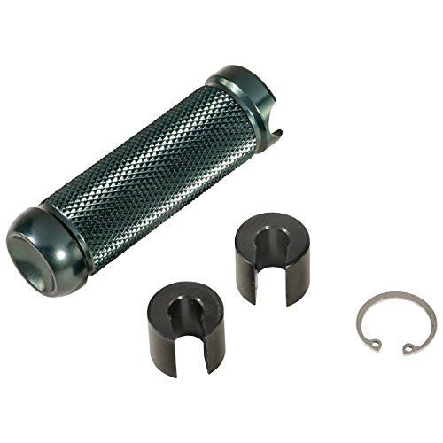 Billet Aluminum Kick Start Cover - Titanium Blue