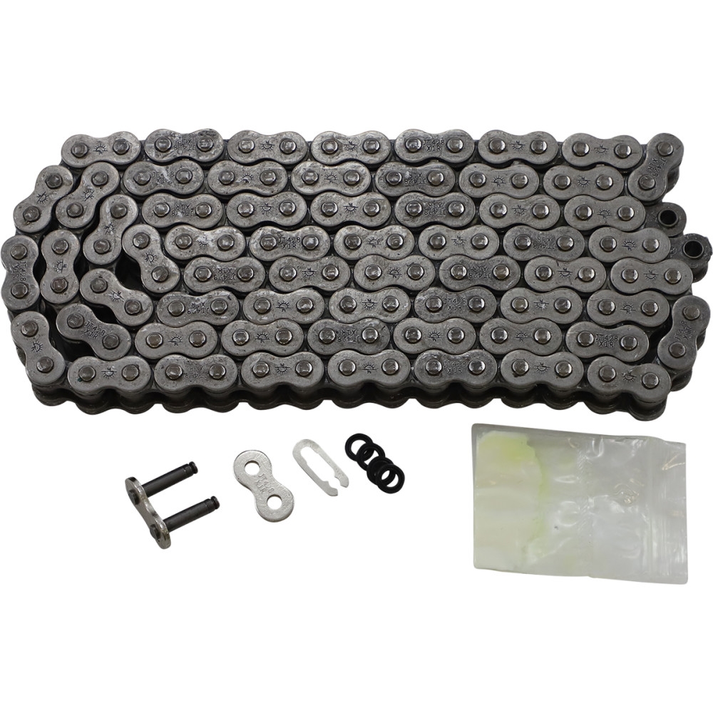 428 X1R Heavy Duty X-Ring Chain - 124 Links - Natural